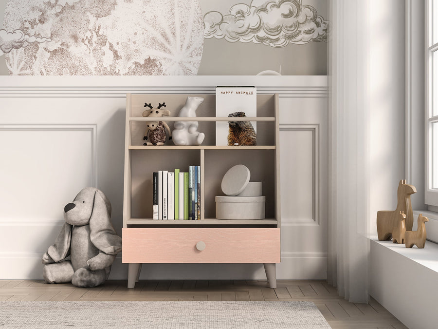 Regal – MEVEL 09 – Kompaktes Design mit Stauraum