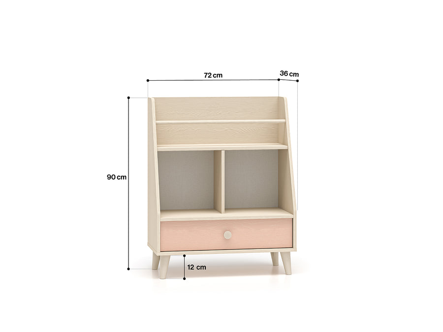 Regal – MEVEL 09 – Kompaktes Design mit Stauraum