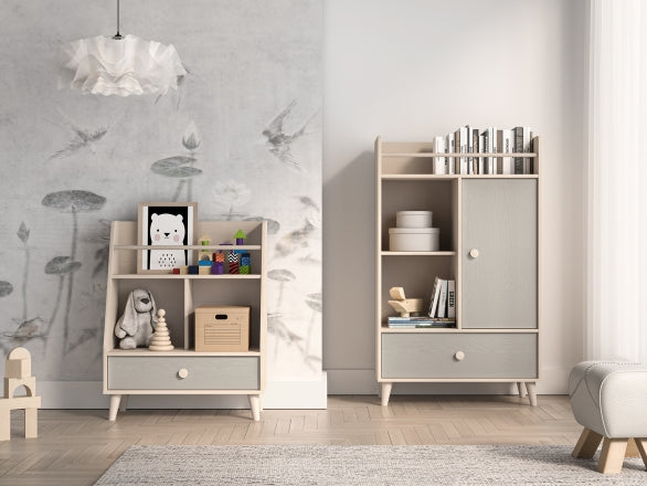 Regal – MEVEL 09 – Kompaktes Design mit Stauraum