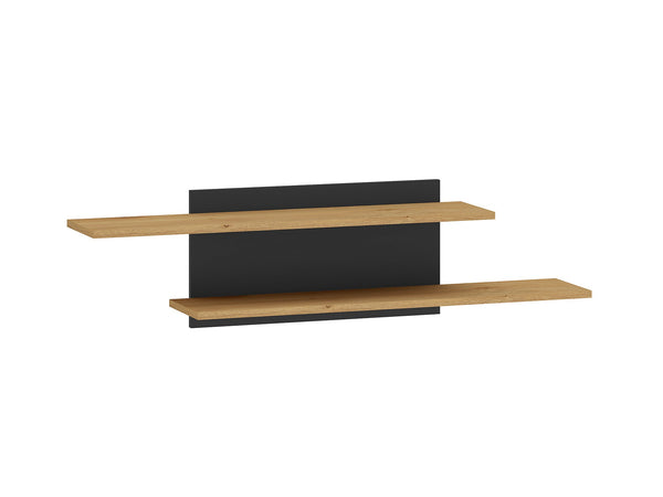 MODESTO 08 Wandregal – 115 cm – Modernes Regalbrett mit Holzoptik