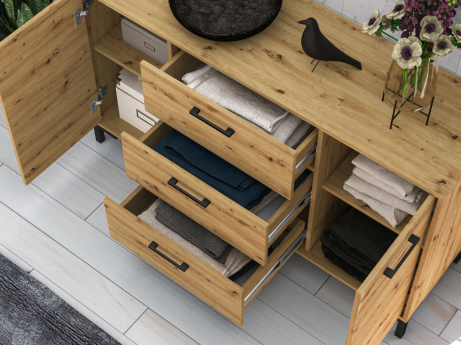 Kommode – NEVIO – Funktionale Kommoden mit Holzoptik