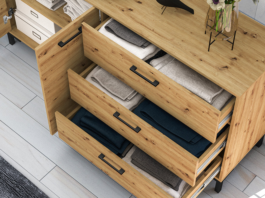 Kommode – NEVIO – Funktionale Kommoden mit Holzoptik