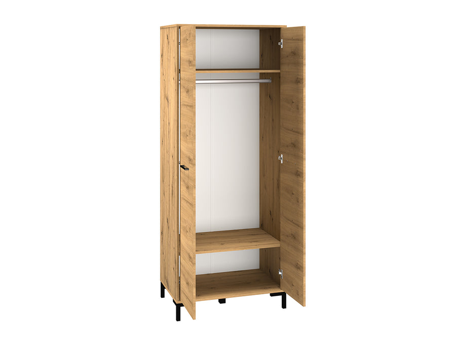 Kleiderschrank – NEVIO – Moderne Garderobenschränke in Holzoptik