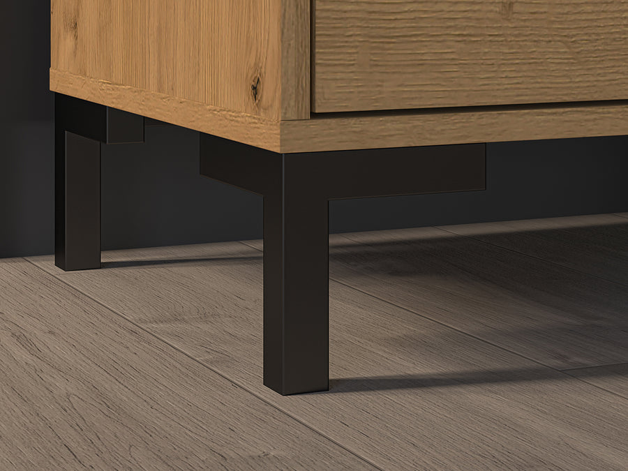 TV-Schrank – NEVIO 20 – Moderner Lowboard mit Holzoptik