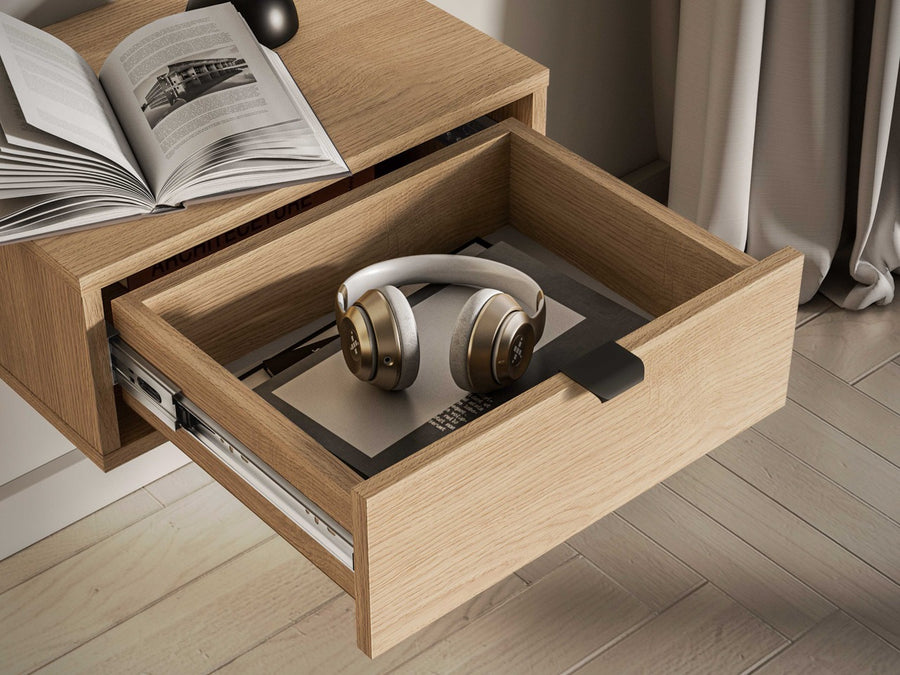 Nachtschrank – REYNOS 09 – Kompakte Wandkonsole mit Charakter