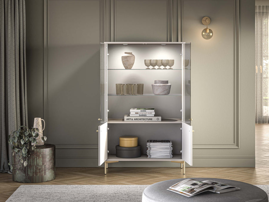 Vitrine – SANDRO 03 – Design und Funktion perfekt vereint