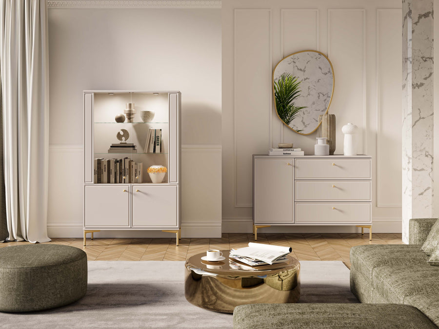 Vitrine – SANDRO 03 – Design und Funktion perfekt vereint