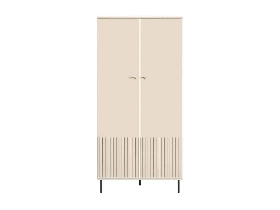 Kleiderschrank – SOPHIE 01 – Moderner Garderobenschrank mit MDF-Front