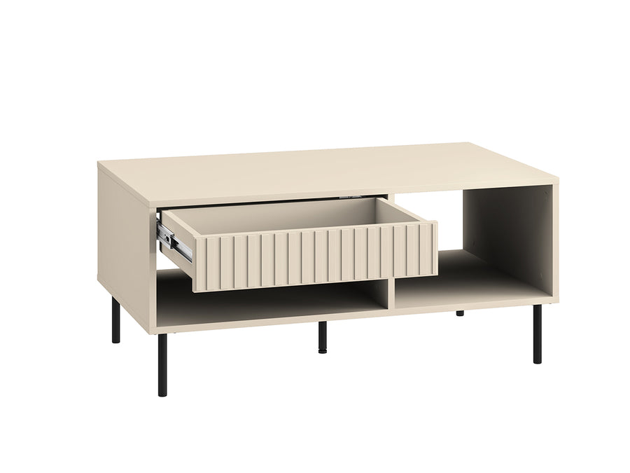 Couchtisch – SOPHIE 10 – Moderner Wohnzimmertisch mit Stauraum
