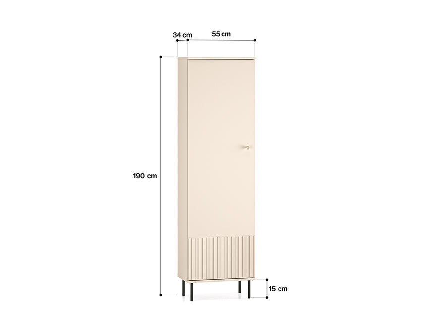 Garderobenschrank – SOPHIE 12 – Eleganter Aufbewahrungsschrank mit funktionalen Details