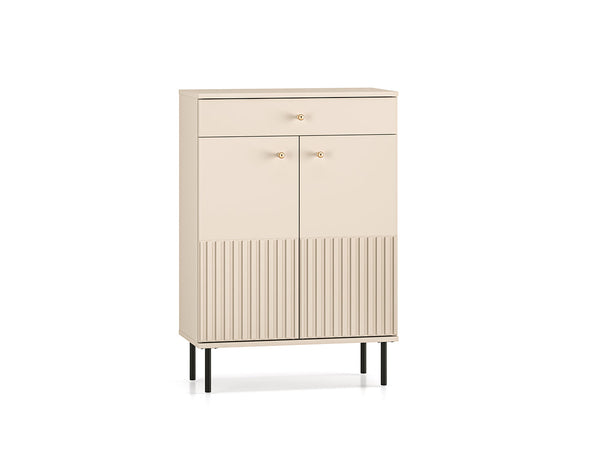 Schuhschrank – SOPHIE 14 – Moderner Flurschrank mit Doppeltüren und Schublade