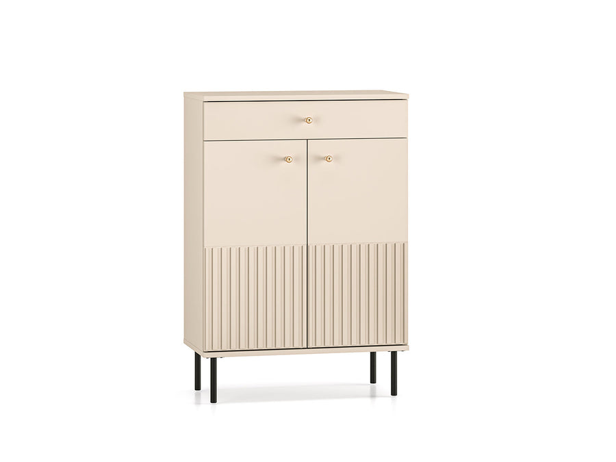 Schuhschrank – SOPHIE 14 – Moderner Flurschrank mit Doppeltüren und Schublade