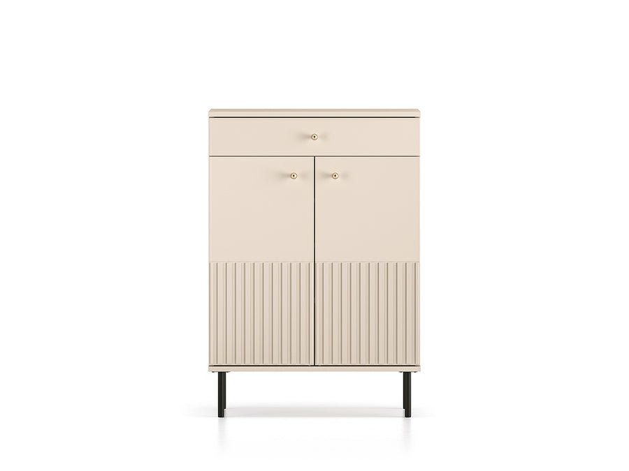 Schuhschrank – SOPHIE 14 – Moderner Flurschrank mit Doppeltüren und Schublade