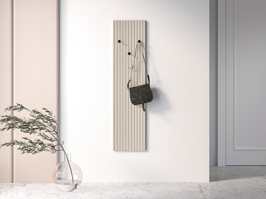 Wandgarderobe – SOPHIE – Moderner Flurgarderobenpaneel mit Haken