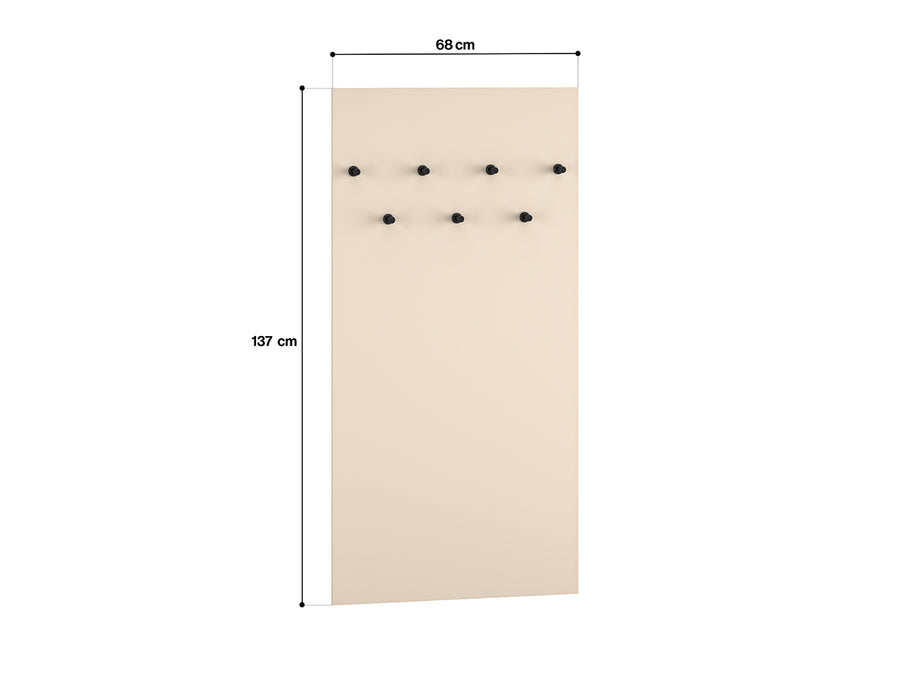 Wandgarderobe – SOPHIE – Moderner Flurhaken in klassischem Design