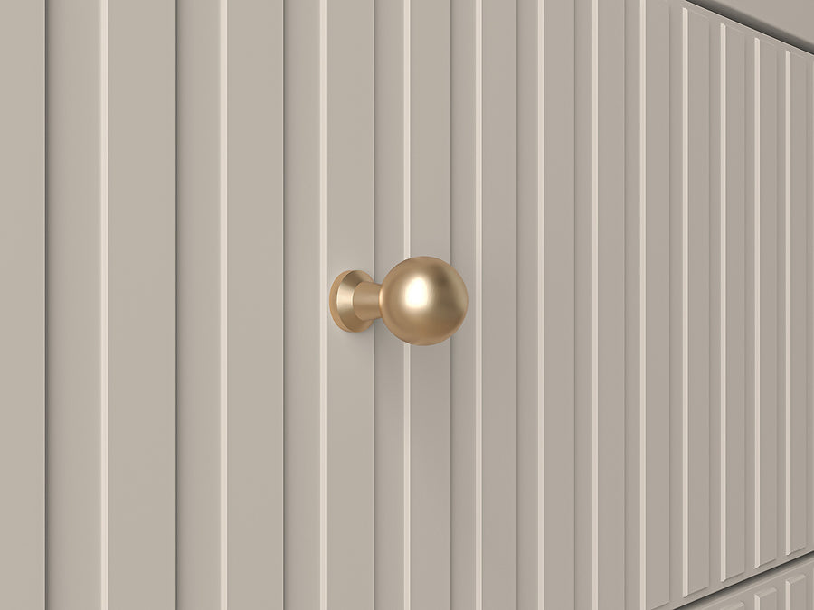 Kleiderschrank – SOPHIE 22 – Moderner Drehtürenschrank mit Schubladen und MDF-Front