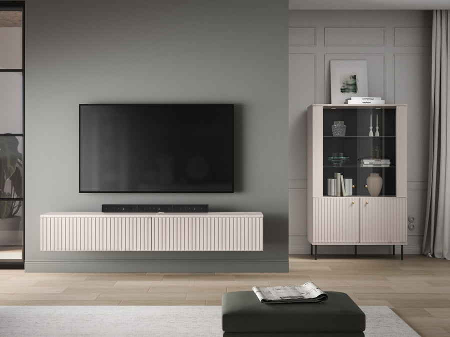 Hängendes TV Board – SOPHIE 28 – Schwebendes Design für modernes Entertainment