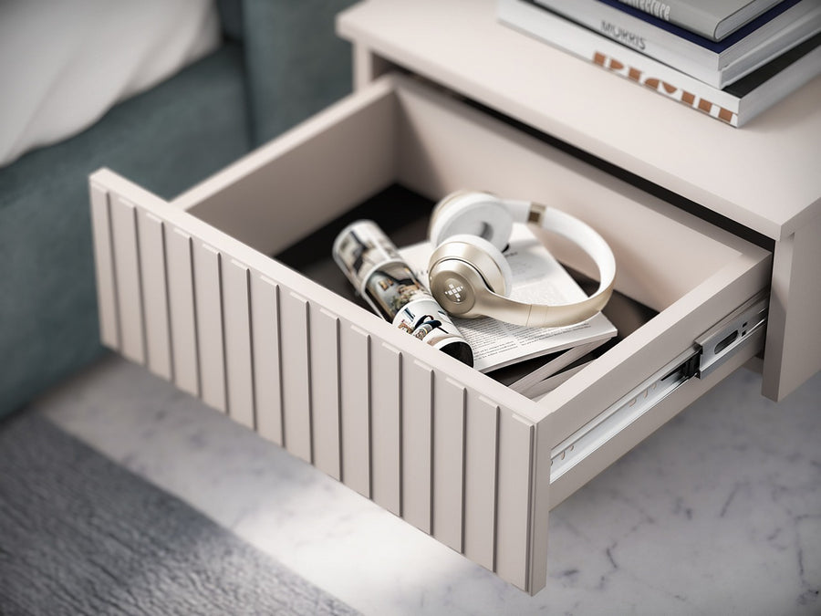 Nachtkommode – SOPHIE 29 – Schwebende Eleganz für stilvolle Schlafzimmer