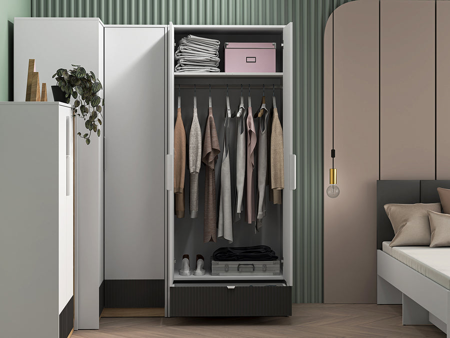 Kleiderschrank – TORINO 02 – Schlichter und eleganter Schrank