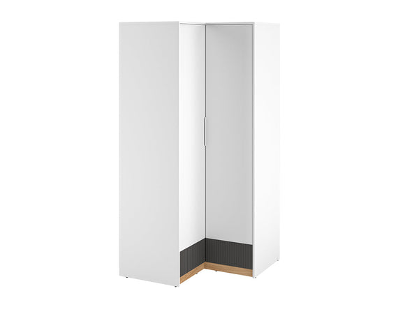 Kleiderschrank - (TORINO) - 96 cm - Zeitlos eleganter Stauraumschrank