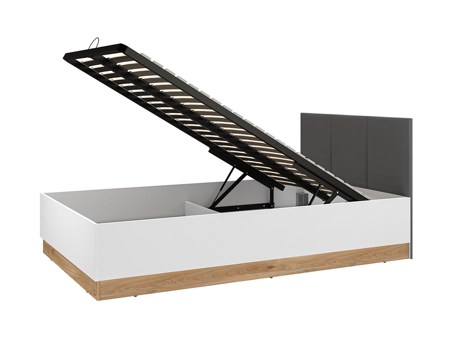 Bett – TORINO 1201 – Modernes Bett mit Stauraum