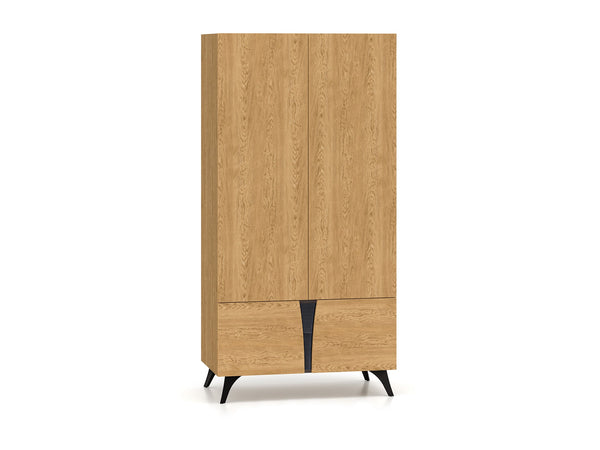 TOSCANIA 01 Kleiderschrank – 190 cm – Moderner 4-türiger Schrank mit Grifflosem