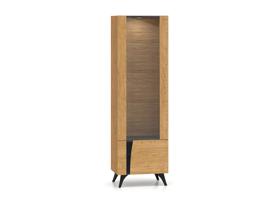 Standvitrine – TOSCANIA 02 – Modernes Design mit eleganter Glasfront