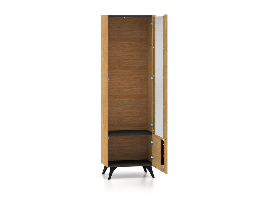 Standvitrine – TOSCANIA 02 – Modernes Design mit eleganter Glasfront