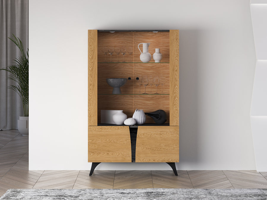 Vitrine – TOSCANIA 03 – Stilvolle Präsentation und moderner Stauraum