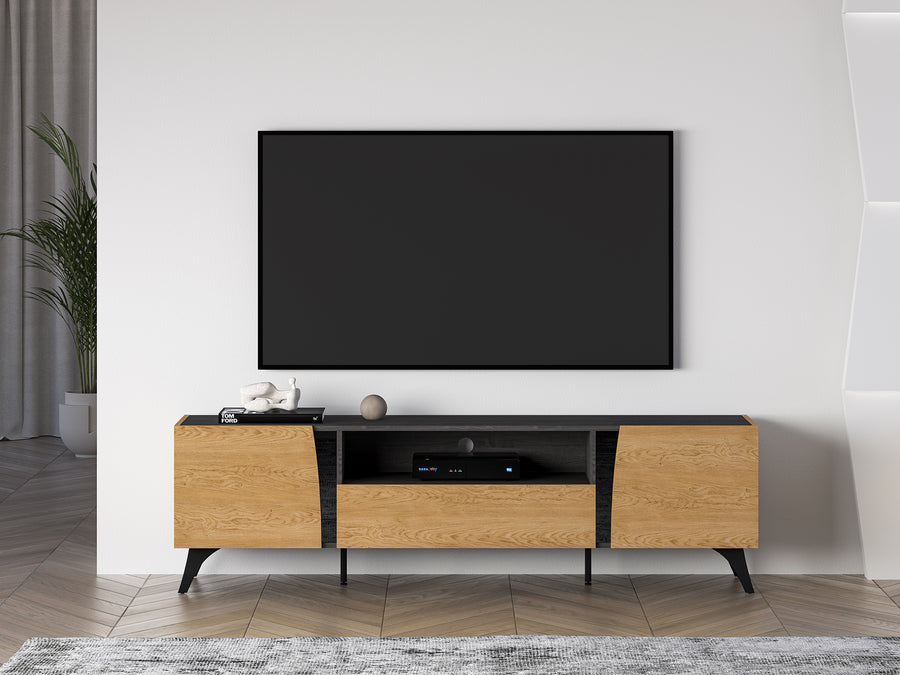 TV-Lowboard – TOSCANIA 06 – Modernes Design mit praktischem Stauraum