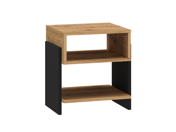Nachttisch – TRIS 01 – Moderner Beistelltisch mit Holzoptik