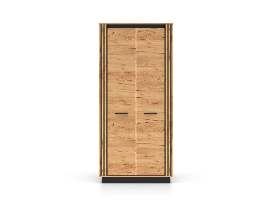 Kleiderschrank – URSO 03 – Eleganter Stauraum im modernen Holz-Look