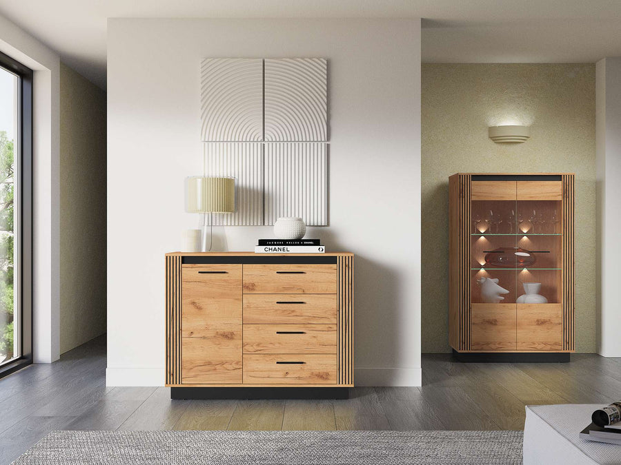 Kommode – URSO – Moderne Kommode mit Holzoptik