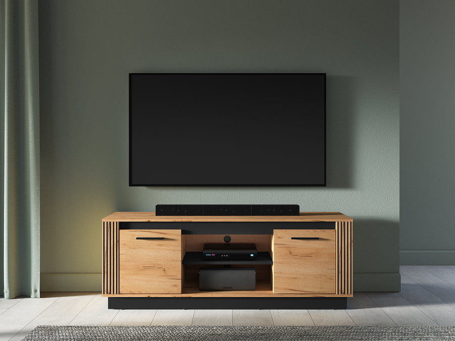 TV-Schrank – URSO 08 – Moderner TV-Unterschrank mit Holzoptik