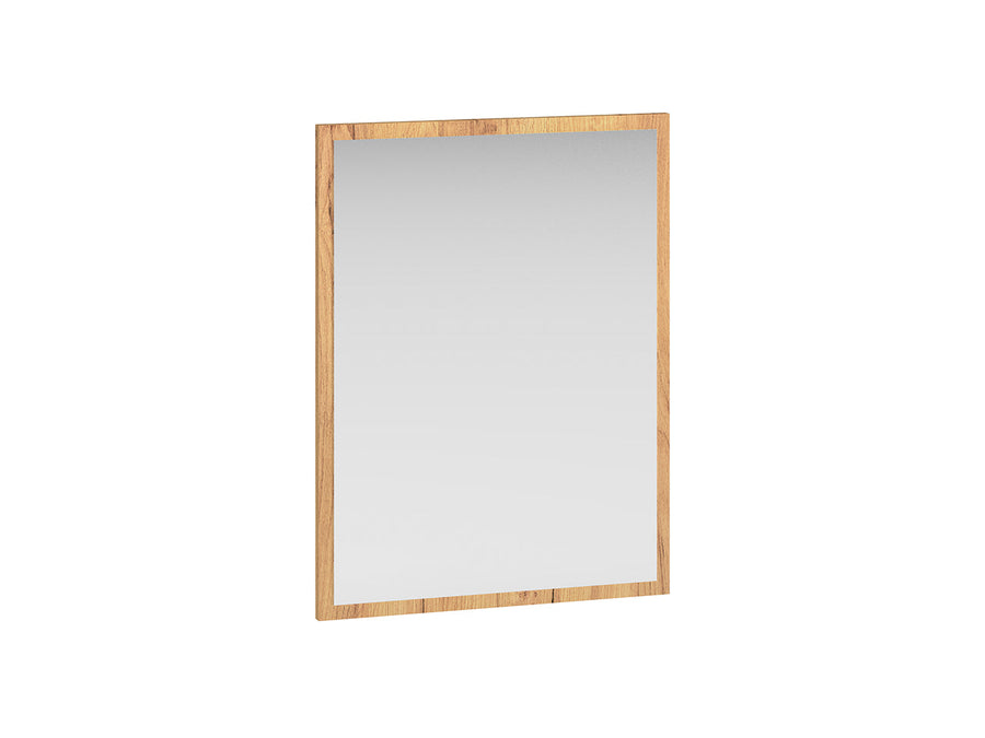 Spiegel – VASCO 09 – Moderner Wandspiegel mit Gold Craft Oak Rahmen