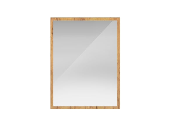 Spiegel – VASCO 09 – Moderner Wandspiegel mit Gold Craft Oak Rahmen