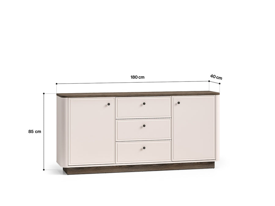 Kommode – VILAVIO – Stilvoller Stauraum mit eleganten Konturen