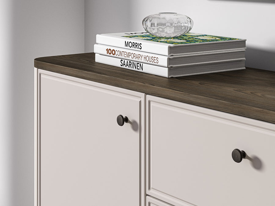 Kommode – VILAVIO – Stilvoller Stauraum mit eleganten Konturen