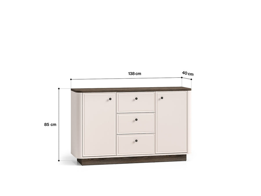 Kommode – VILAVIO – Stilvoller Stauraum mit eleganten Konturen