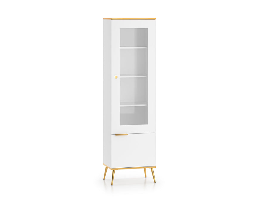 Vitrine – VITERBO 02 & 03 – Moderner Glasvitrinenschrank mit Stauraum