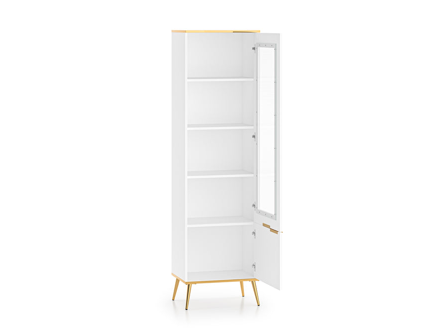 Vitrine – VITERBO 02 & 03 – Moderner Glasvitrinenschrank mit Stauraum