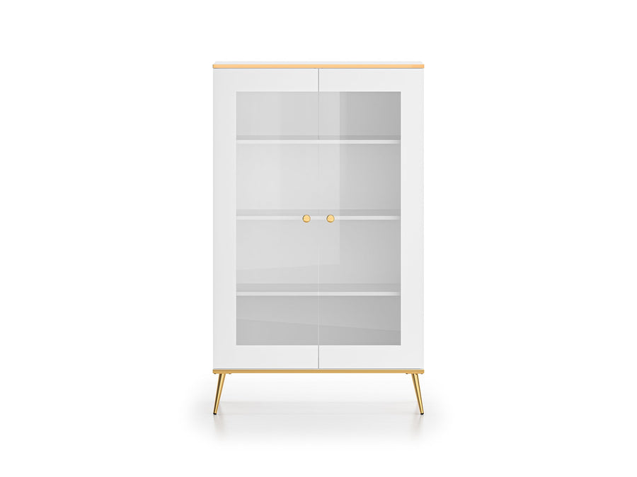 Vitrine – VITERBO 02 & 03 – Moderner Glasvitrinenschrank mit Stauraum