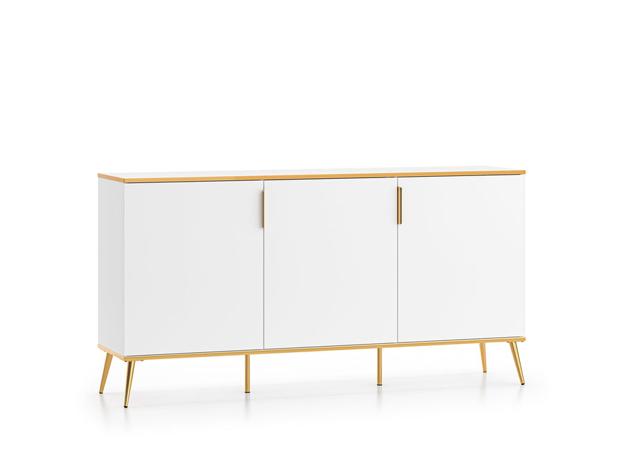 Kommode – VITERBO 04 – Moderner Sideboard & Kommode in Weiß Matt