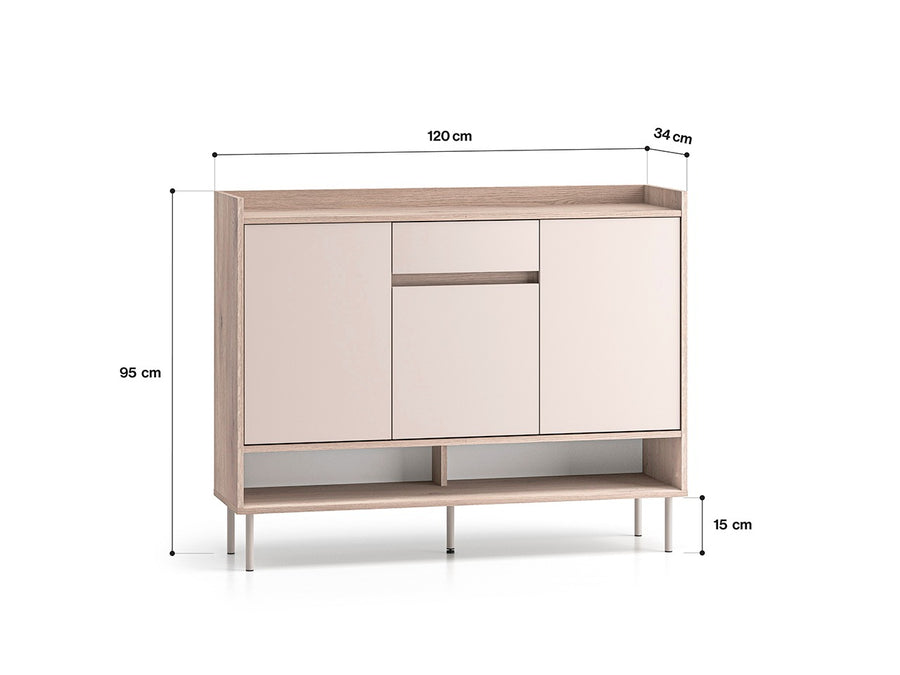 Schuhschrank – VOCO 02 – Elegante Ordnungslösung mit praktischer Ablage