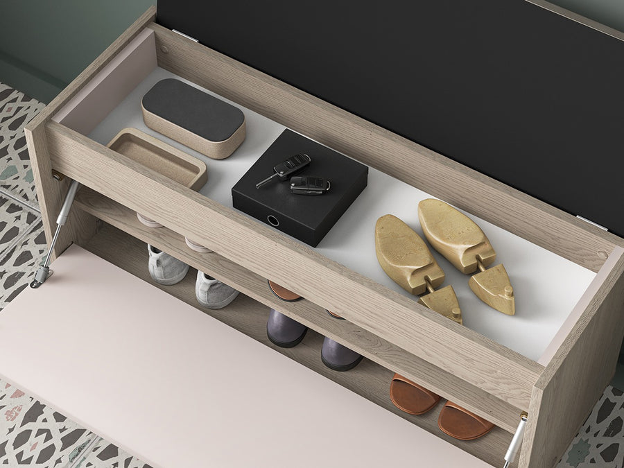 Schuhschrank – VOCO – Elegante Sitzbank mit Stauraumfunktion