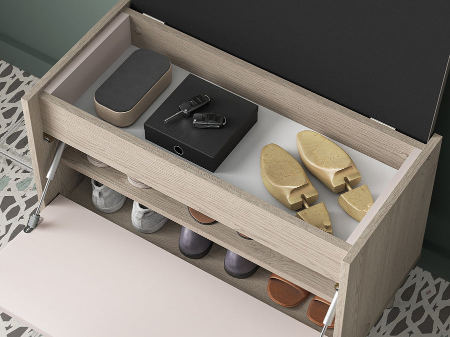 Schuhschrank – VOCO – Elegante Sitzbank mit Stauraumfunktion