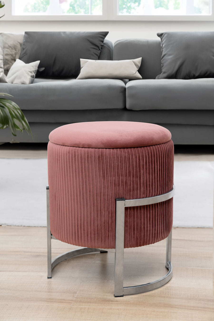 Sitzhocker – PORTO – Modernes Design mit praktischem Stauraum