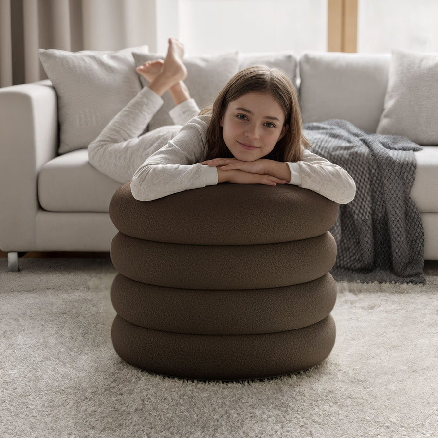 Sitzhocker – MOLLIS – Weiches Design mit praktischer Funktion