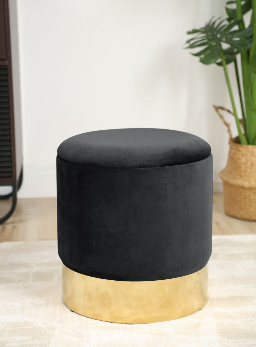 Sitzhocker – GOLDEN – Elegantes Design mit praktischem Stauraum