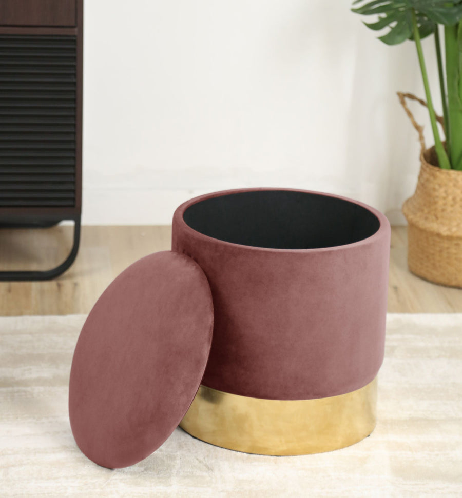 Sitzhocker – GOLDEN – Elegantes Design mit praktischem Stauraum